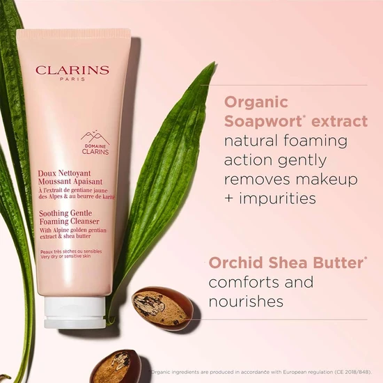 Clarins Soothing Gentle Foaming Cleanser 125ml