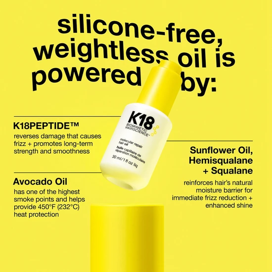 K18 Molecular Repair Hair Oil 10ml