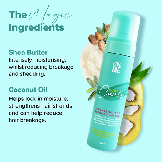 Give Me Four Curls Hydrating & Defining Mousse