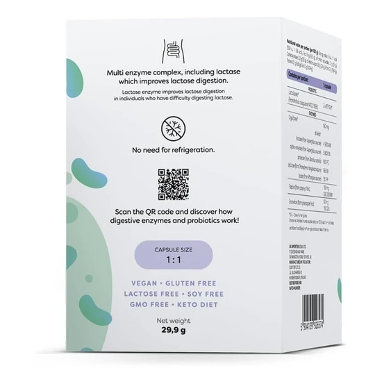 Osavi Digestive Enzymes + Probiotic Capsules 60 Capsules