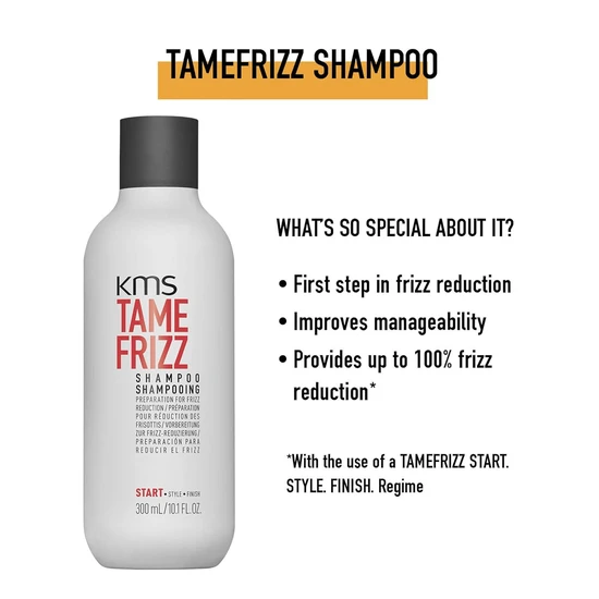 KMS Tame Frizz Shampoo 300ml
