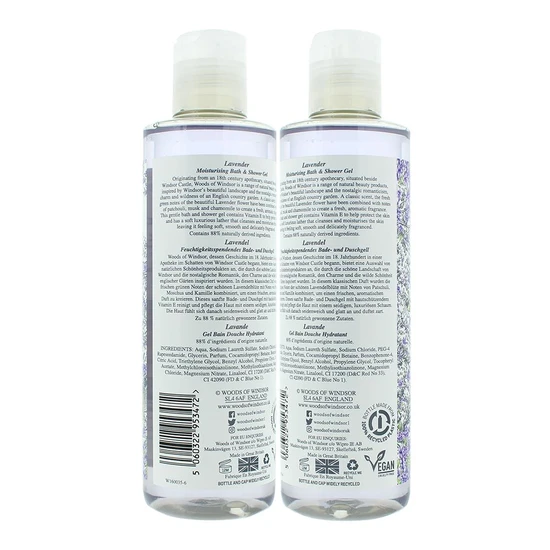 Woods of Windsor Lavender Moisturising Bath & Shower Gel 250ml