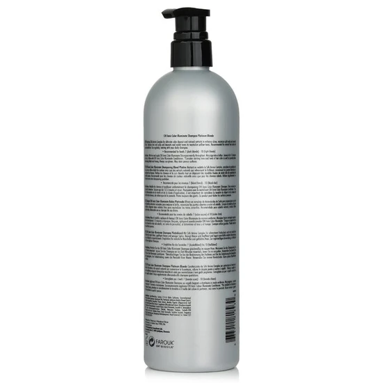 CHI Ionic Colour Illuminate Shampoo Platinum Blonde 739ml