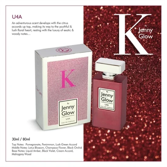 Jenny Glow U4a Eau De Parfum 30ml