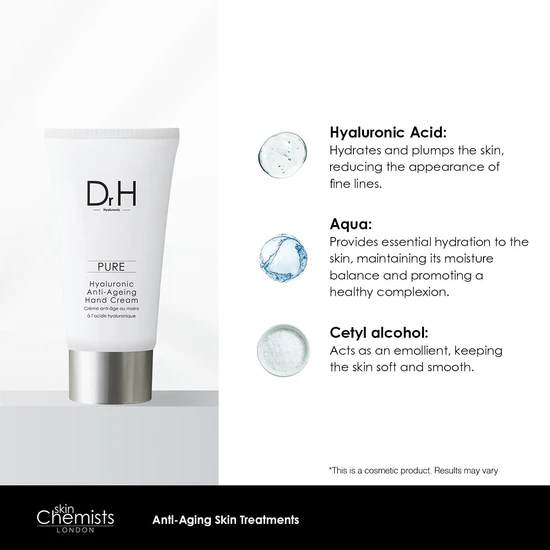 Dr H Hyaluronic Acid Hand Cream 50ml