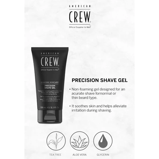 American Crew Precision Shave Gel 150ml