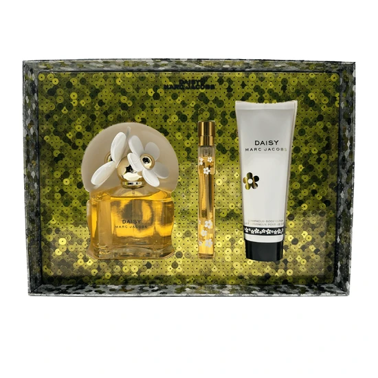 Marc Jacobs Daisy Eau De Toilette 100ml, 10ml + Body Lotion 75ml Gift Set 100ml