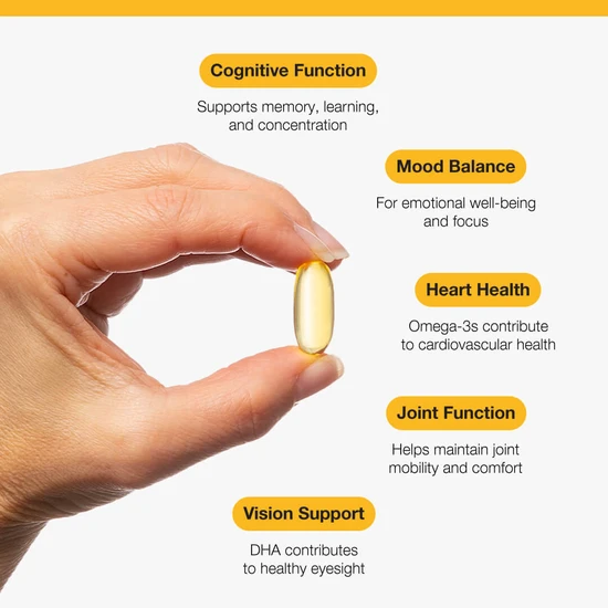 Metagenics Eskimo-3 Brainsharp Fish Oil Capsules 120 Capsules