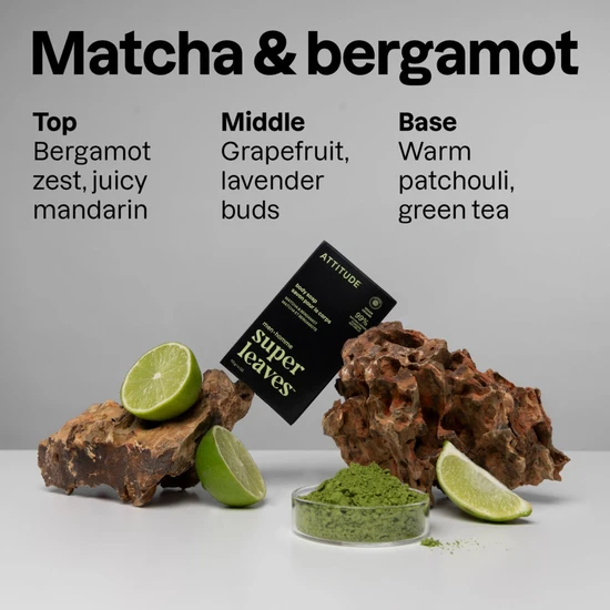 Attitude Super Leaves Men Body Soap Matcha & Bergamot 113g