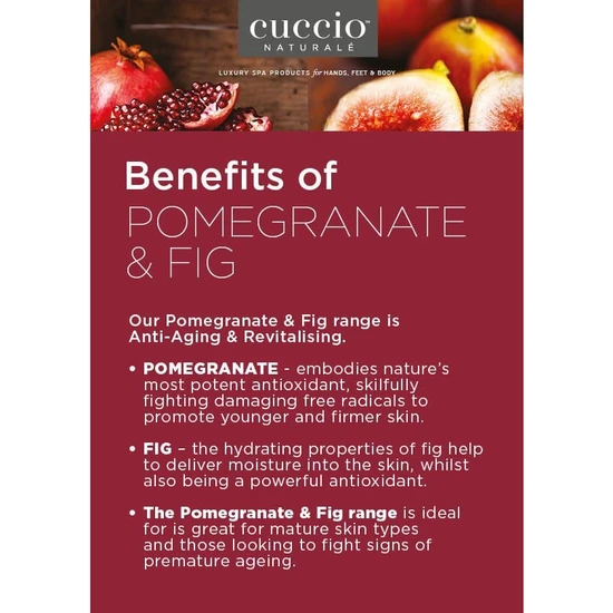 Cuccio Pomegranate & Fig Revitalising Dry Body Oil 100ml