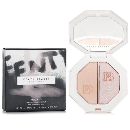 Fenty Beauty Killawatt Freestyle Highlighter Duo Lightening Dust / Fire Crystal