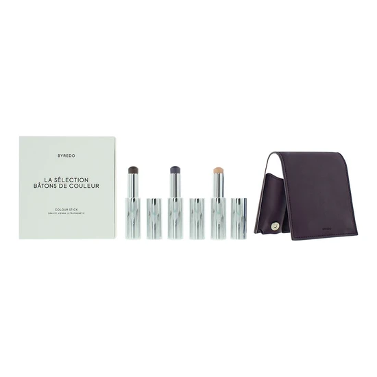 Byredo Colour Stick Set With Leather Pouch Plum Dravite, Vienna + Ultramagnetic 3 x 3.5g