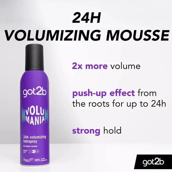 Schwarzkopf Volumaniac Mousse 24h Volumising Mousse 250ml