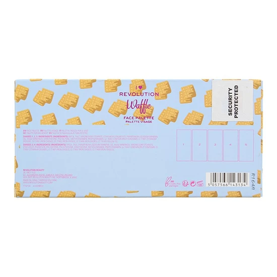 Revolution I Heart Revolution Waffle Highlighting Palette 18g