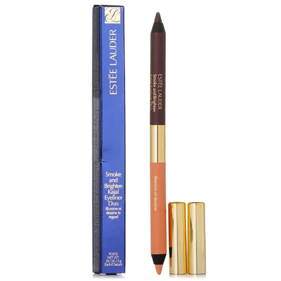 Estée Lauder Smoke & Brighten Kajal Eyeliner Duo Bordeaux/Ivory