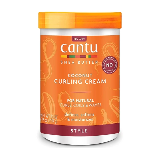 Cantu For Natural Hair Coconut Curling Cream 340g