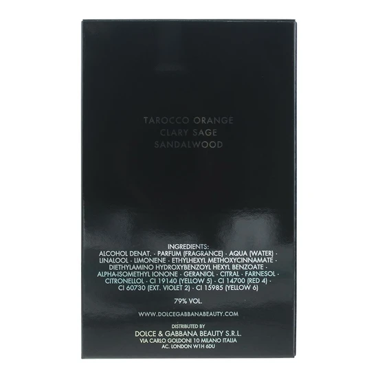 Dolce & Gabbana The One Pour Homme Eau De Parfum 100ml