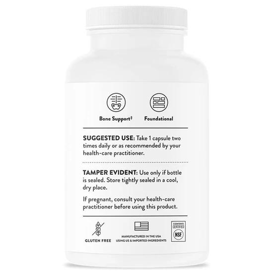 Thorne Calcium Capsules 120 Capsules