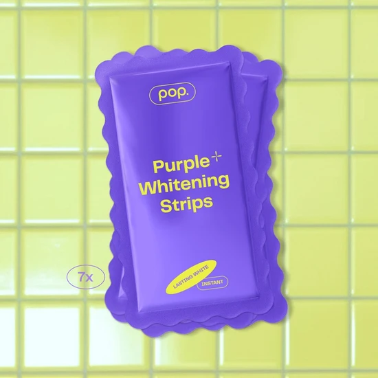 POP Whitening POP Purple Whitening Strips
