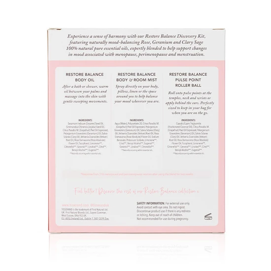 Tisserand Aromatherapy Aromatherapy Restore Balance Discovery Kit