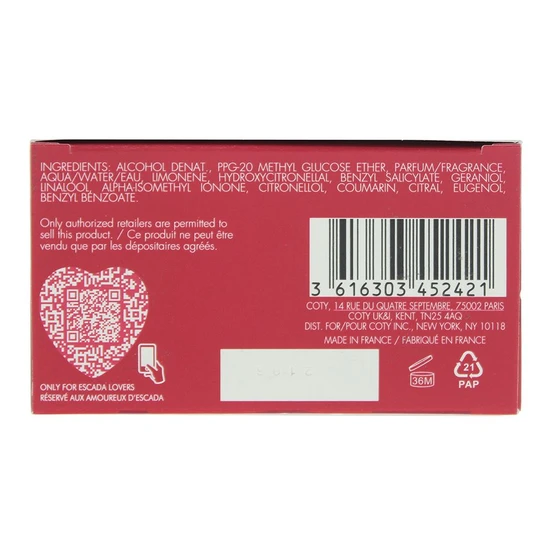 Escada Show Me Love Eau De Parfum 50ml