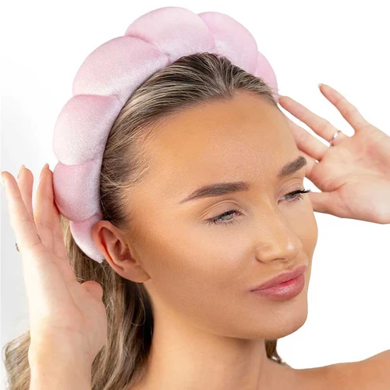 Brushworks Cloud Headband Pink