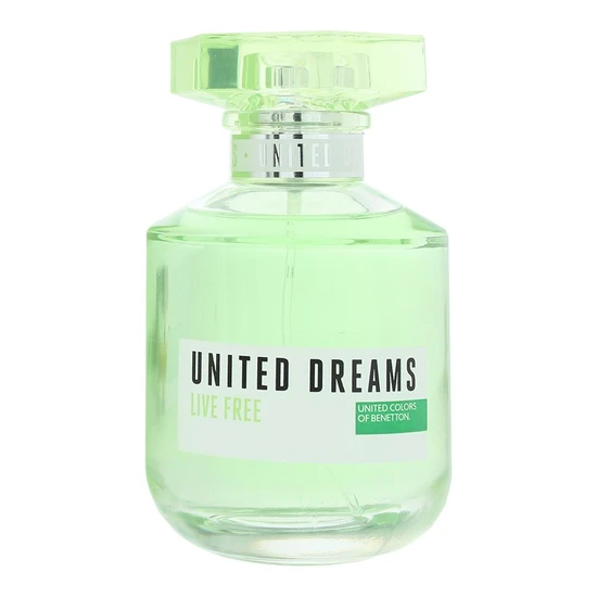 United Colors Of Benetton United Dreams Live Free Eau De Toilette 80ml