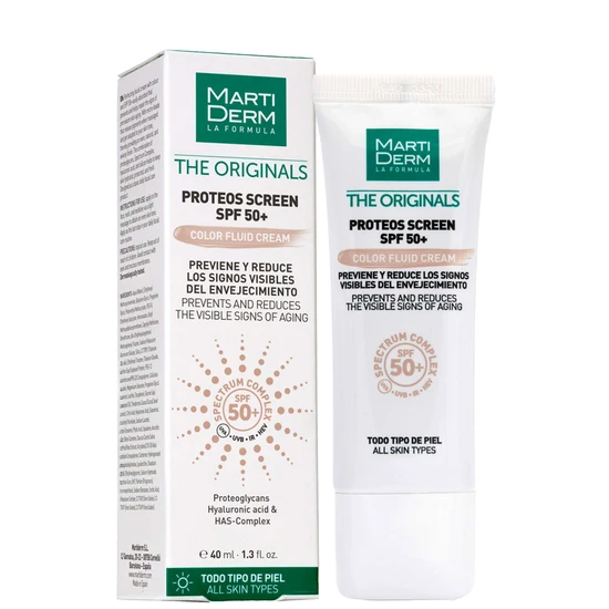 Martiderm Proteos Screen SPF 50+ Colour Fluid Cream 40ml