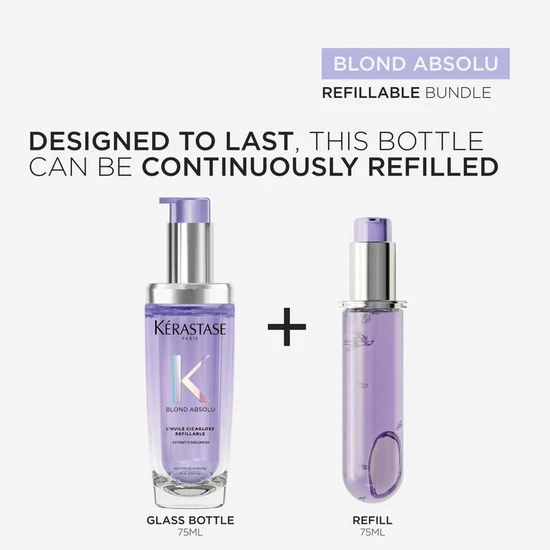 Kérastase Blond Absolu Hydrating Oil Concentrate 75ml - Refill