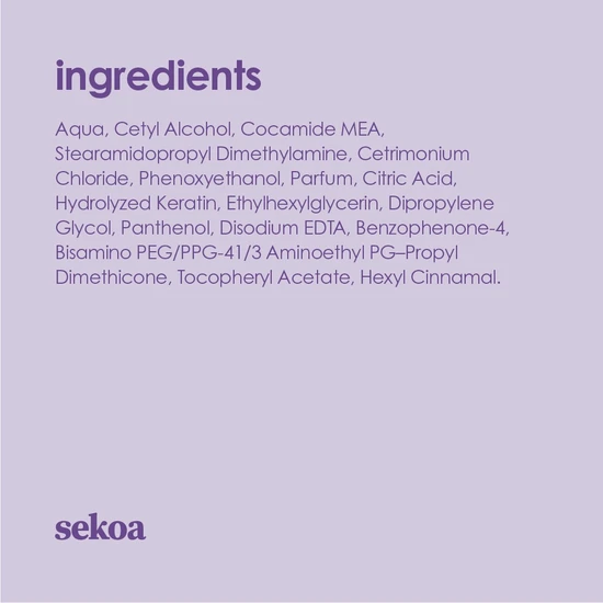 Sekoa Keratin Conditioner 250ml