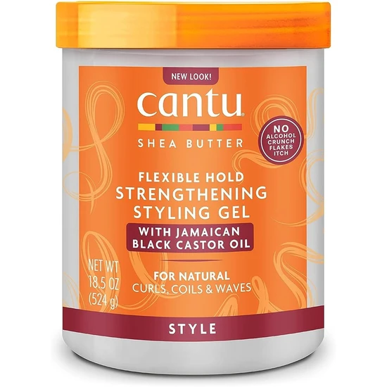 Cantu Maximum Hold Strengthening Styling Gel 524g