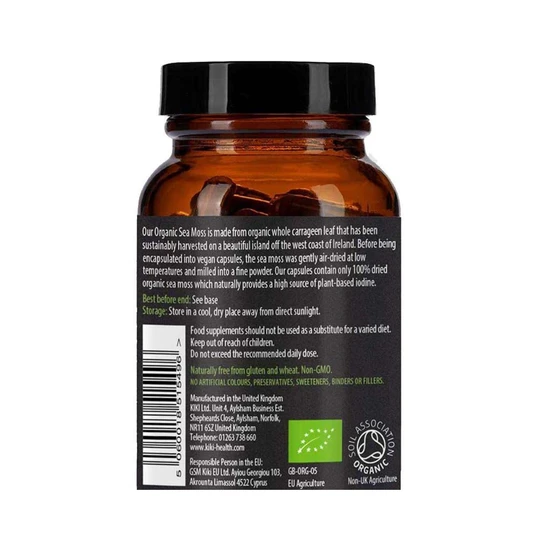 KIKI Health Irish Sea Moss Capsules 90 Capsules