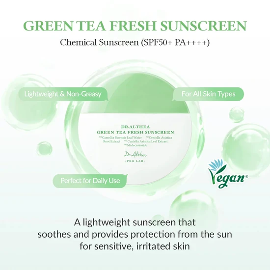 Dr. Althea Green Tea Fresh Sunscreen SPF 50+ 45ml