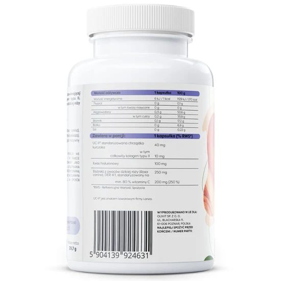 Osavi Collagen Type II With Hyaluronic Acid 60 Capsules