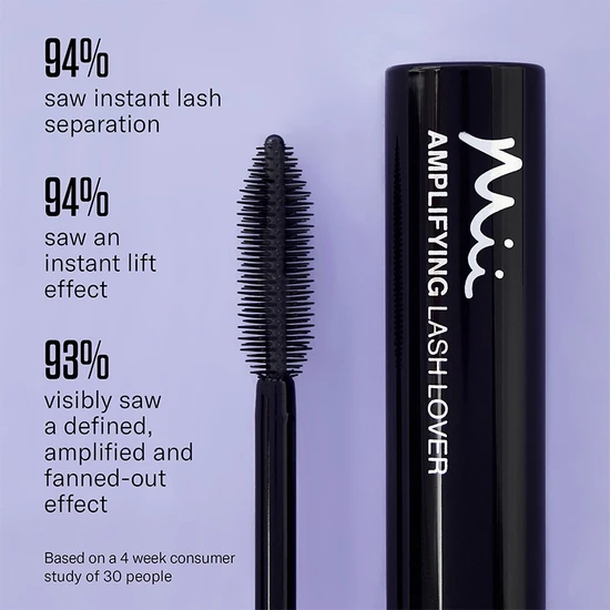 Mii Cosmetics Amplifying Lash Lover Black Mascara 8.4ml