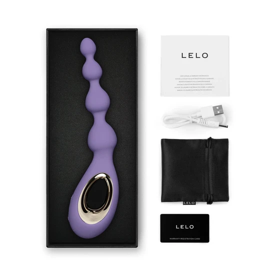 Lelo Soraya Anal Beads Violet Dusk