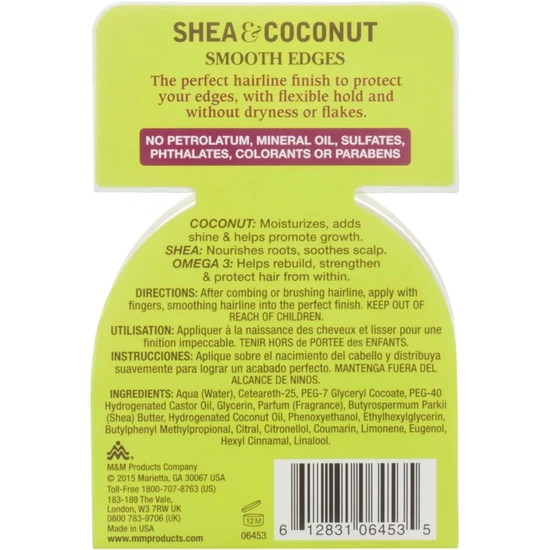 Sofn'Free GroHealthy Shea & Coconut Smooth Edges 2oz