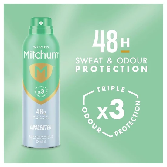 Mitchum Women Deodorant Spray Unscented