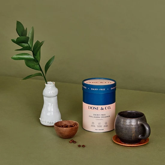 Dose & Co Dairy Free Collagen Creamer Caramel 340g
