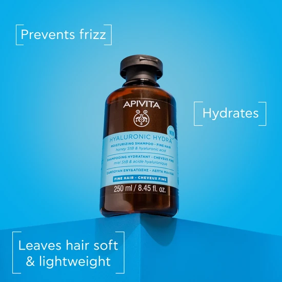 APIVITA Hyaluronic Hydra Moisturising Shampoo For Fine Hair 250ml
