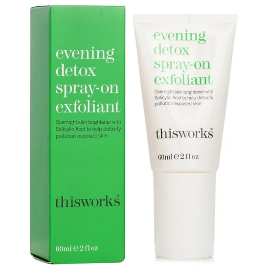 This Works Evening Detox Spray-On Exfoliant 60ml