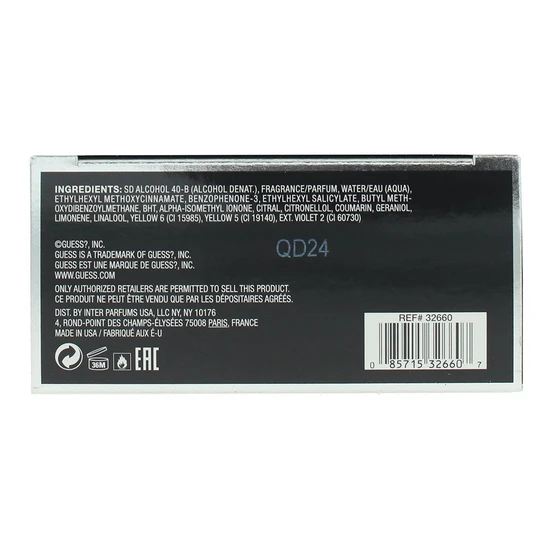 Guess Uomo Eau De Toilette 100ml