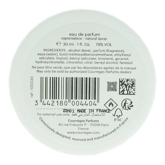 Courreges La Fille De L'Air Eau De Parfum 30ml