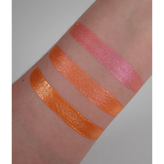 Glisten Cosmetics Sunstone Orange Metallic Split Liner Eyeliner Small - 3g