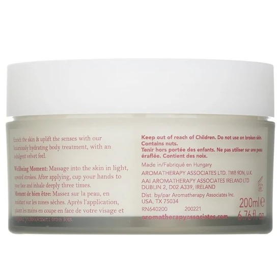 Aromatherapy Associates Rose Indulgent Body Cream 200ml