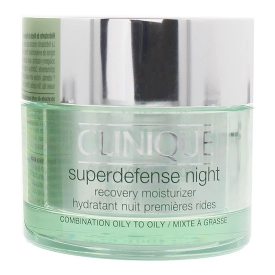 Clinique Superdefense Night Recovery Moisturiser Combination Oily to Oily