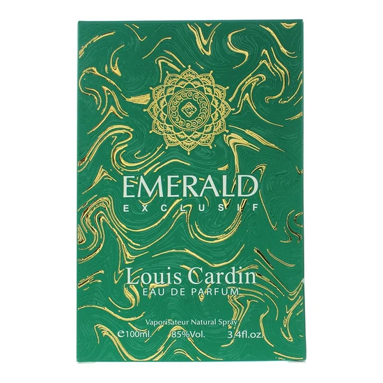 Louis Cardin Emerald Exclusif Eau De Parfum 100ml