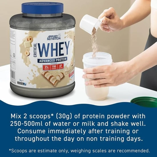 Applied Nutrition Critical Whey Vanilla Matcha 825g