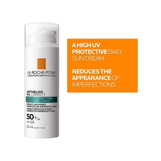La Roche-Posay Anthelios Oil Correct Sun Cream SPF 50 50ml