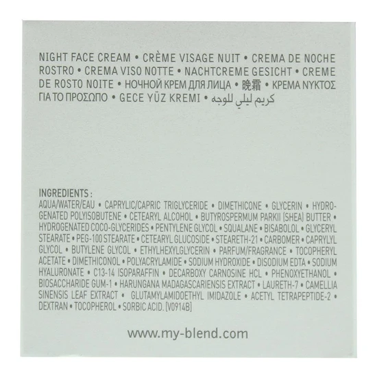 My Blend 07 Change For The Better Refill Night Face Creme 40ml
